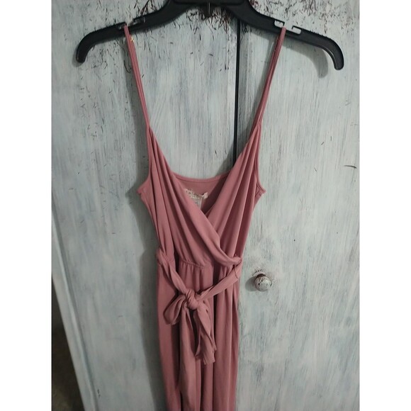 L Space Nordstrom Wide Leg Romper Jumper Xs Blush Cozy Comfy Beachy Summer - Picture 4 of 12